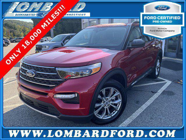 used 2022 Ford Explorer car, priced at $36,988