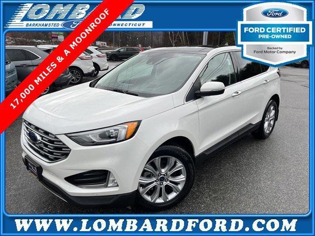 used 2021 Ford Edge car, priced at $31,988