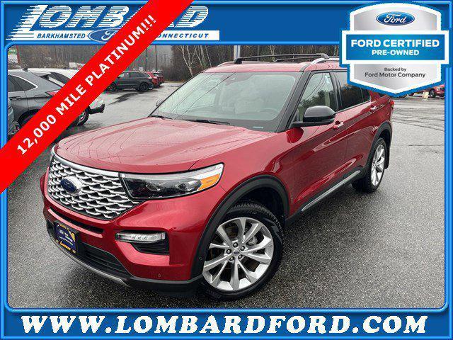 used 2021 Ford Explorer car, priced at $40,988