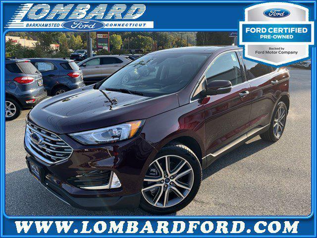 used 2021 Ford Edge car, priced at $33,988