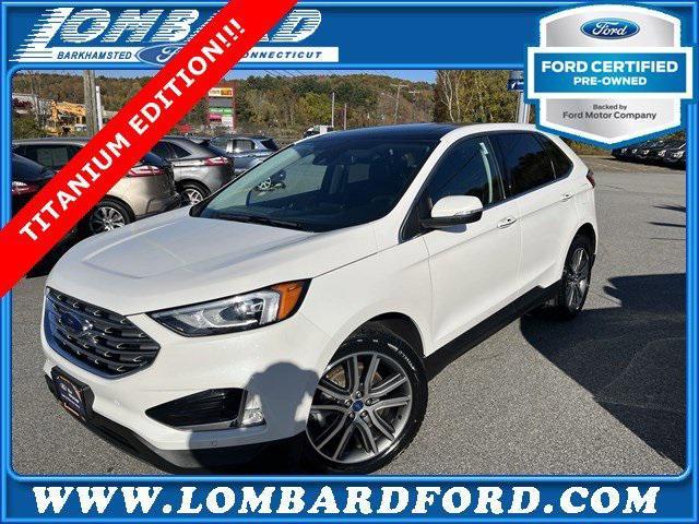 used 2021 Ford Edge car, priced at $30,988