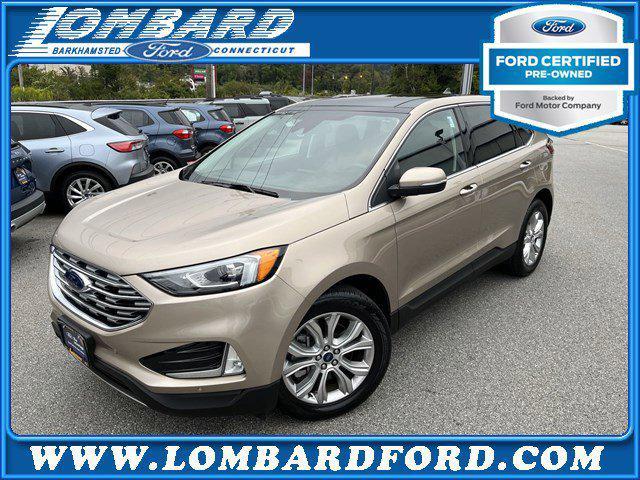 used 2021 Ford Edge car, priced at $33,988