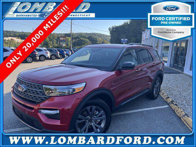 used 2022 Ford Explorer car, priced at $35,988