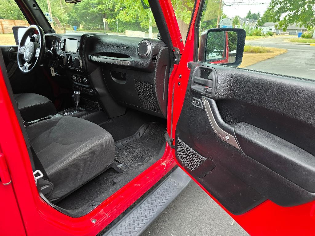 used 2014 Jeep Wrangler Unlimited car, priced at $16,881