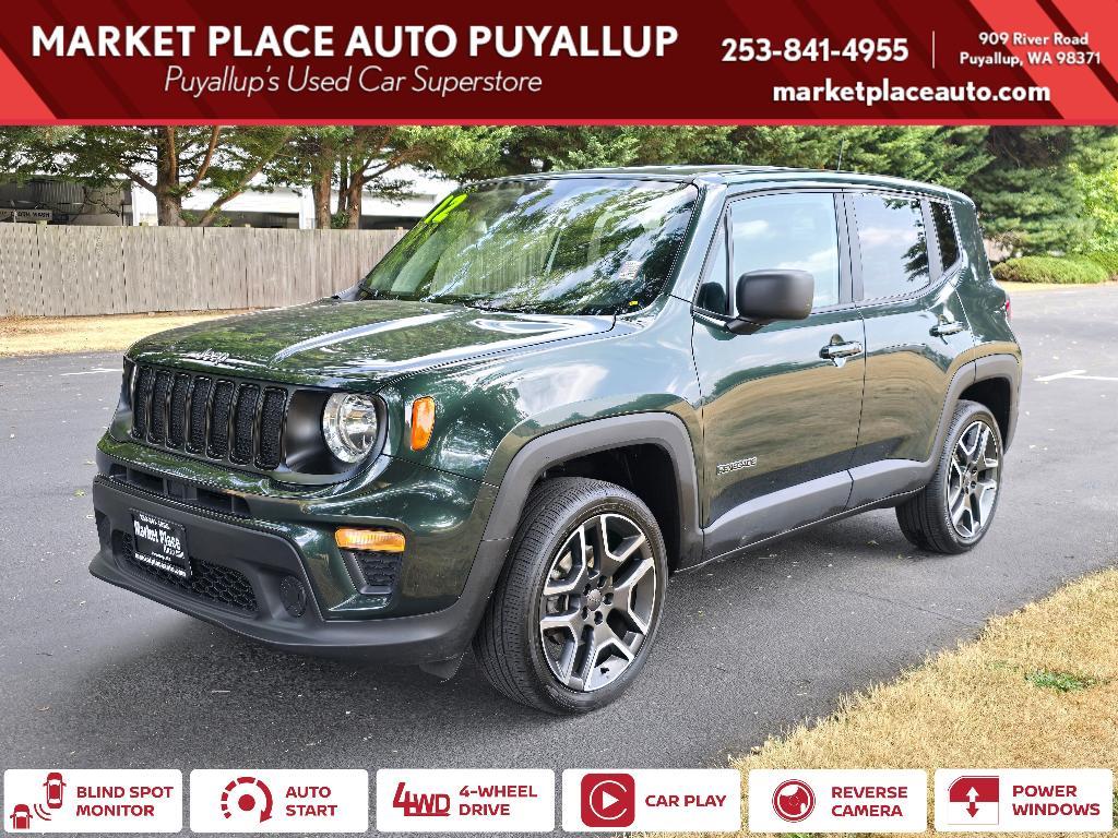used 2021 Jeep Renegade car, priced at $17,881