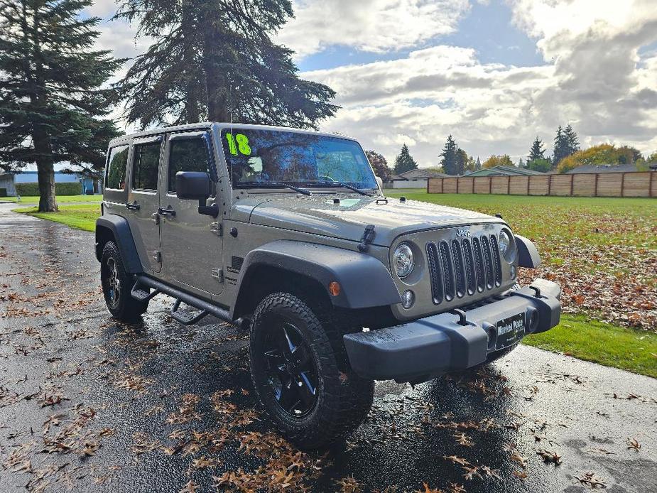 used 2018 Jeep Wrangler JK Unlimited car, priced at $22,881