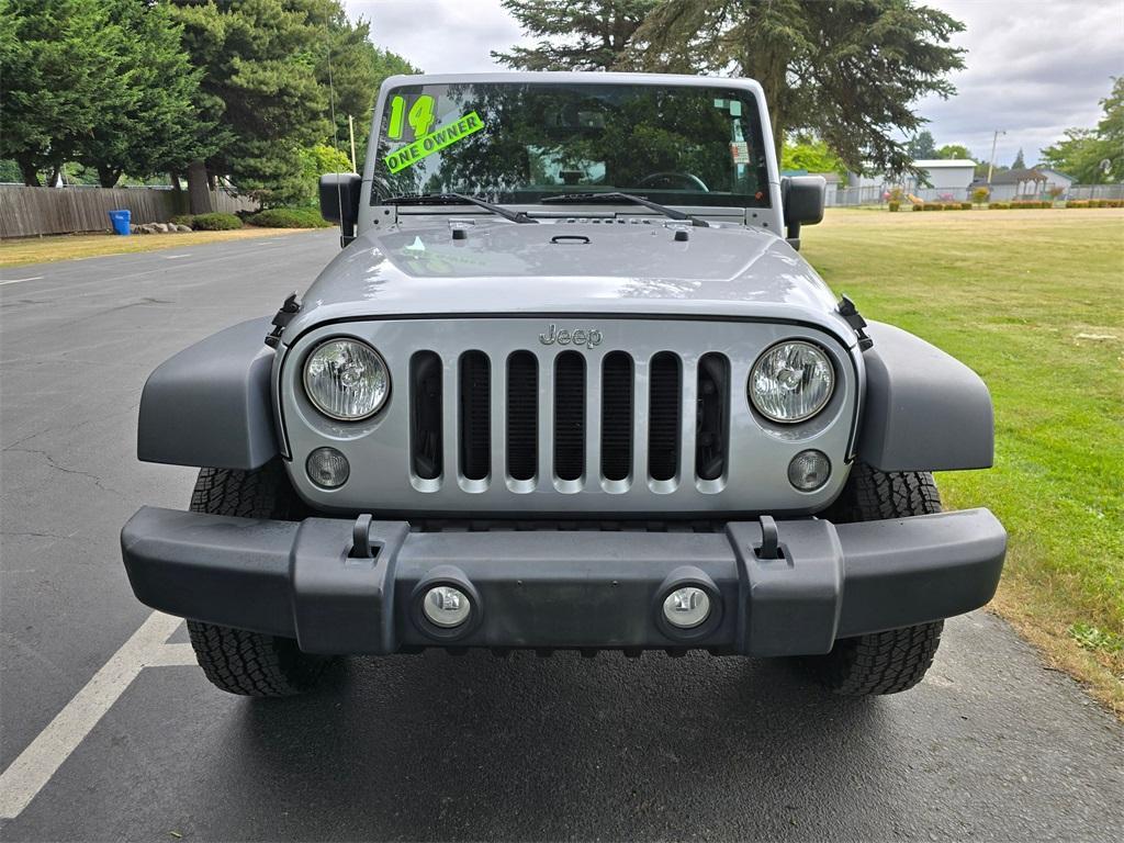 used 2014 Jeep Wrangler Unlimited car, priced at $20,881