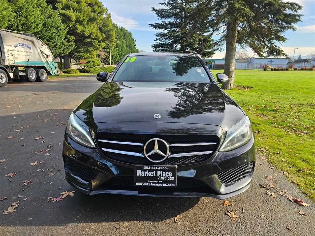 used 2018 Mercedes-Benz C-Class car, priced at $23,881