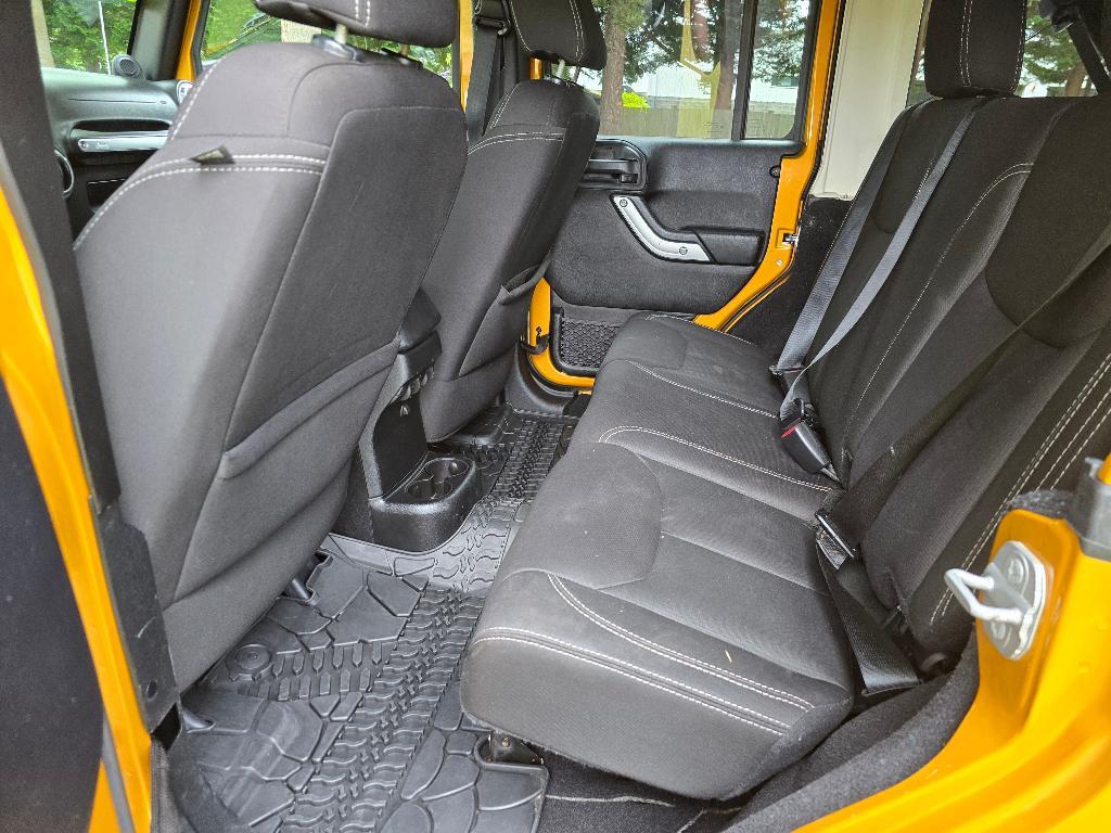 used 2014 Jeep Wrangler Unlimited car, priced at $19,881