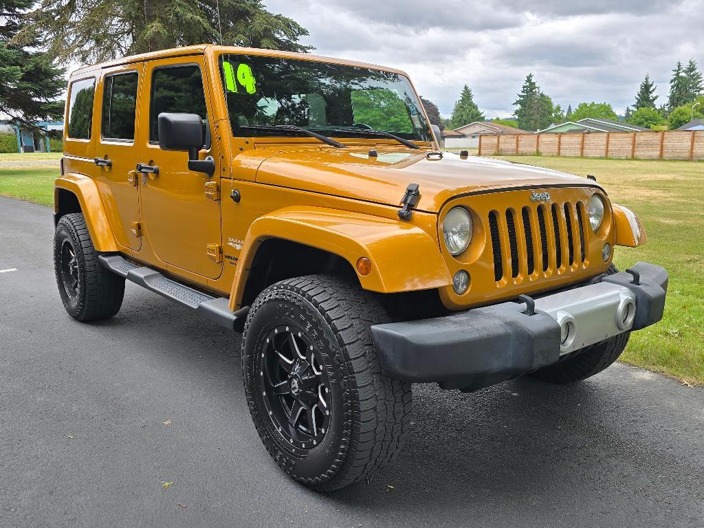 used 2014 Jeep Wrangler Unlimited car, priced at $19,881