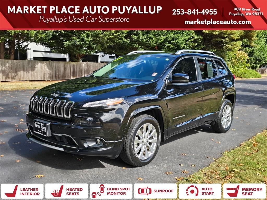 used 2017 Jeep Cherokee car, priced at $18,881