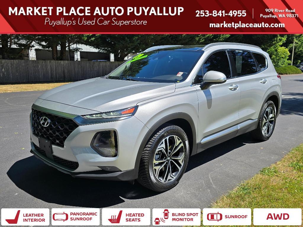used 2019 Hyundai Santa Fe car, priced at $19,481