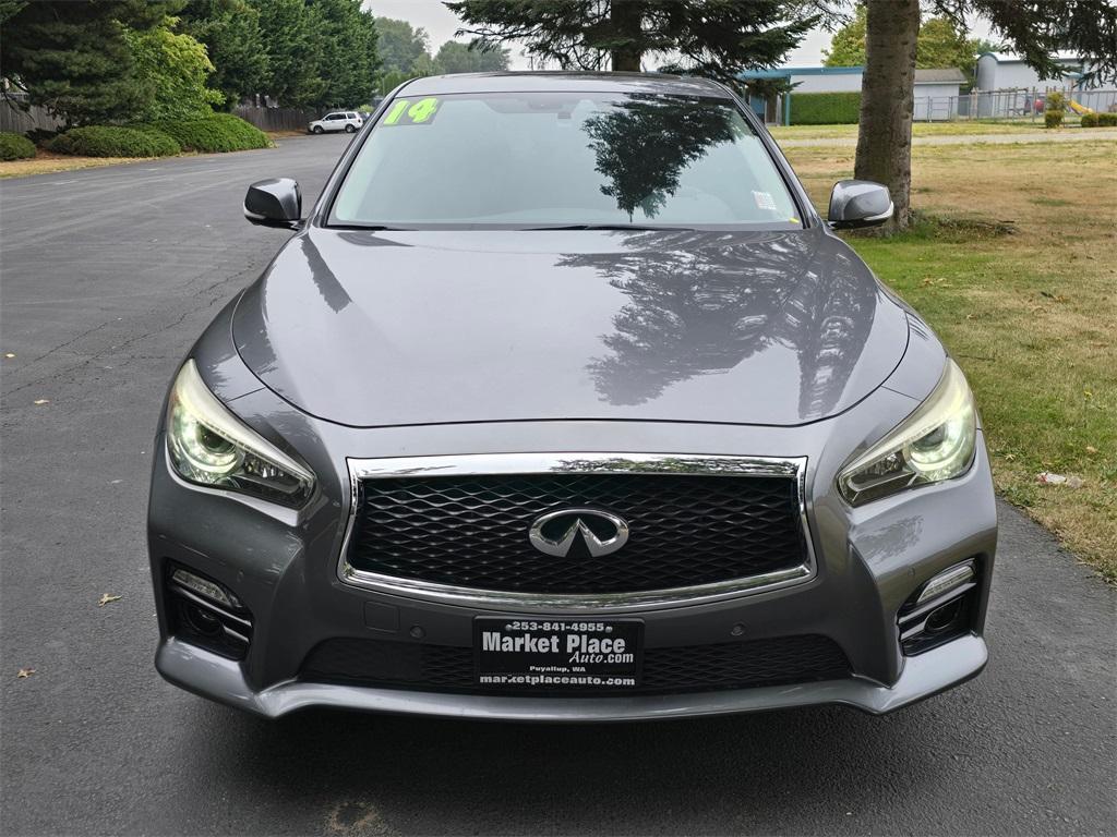 used 2014 INFINITI Q50 Hybrid car, priced at $14,881
