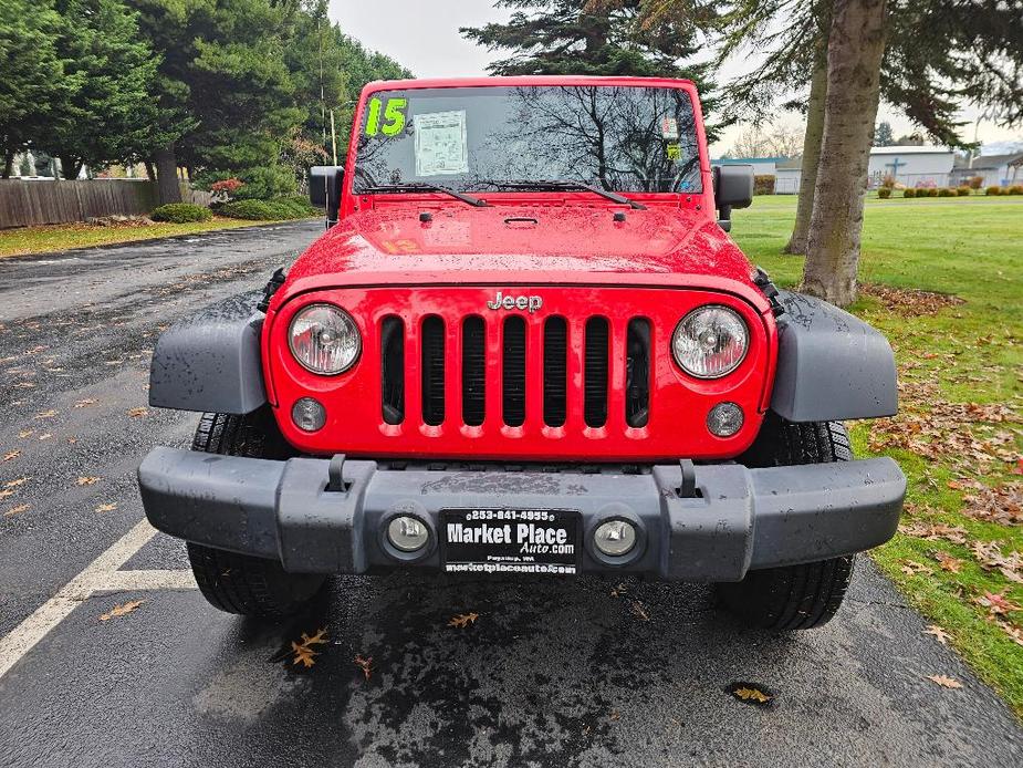 used 2015 Jeep Wrangler Unlimited car, priced at $22,881