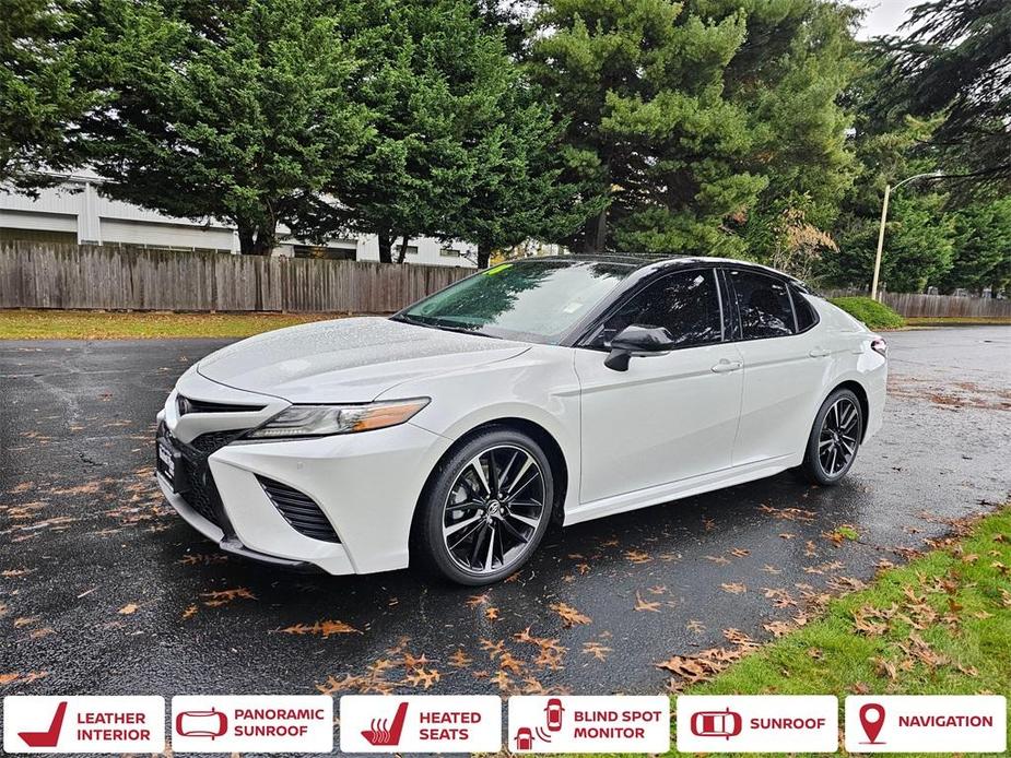 used 2018 Toyota Camry car, priced at $23,881