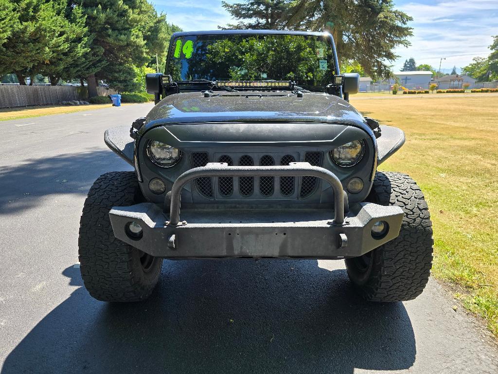 used 2014 Jeep Wrangler Unlimited car, priced at $20,881