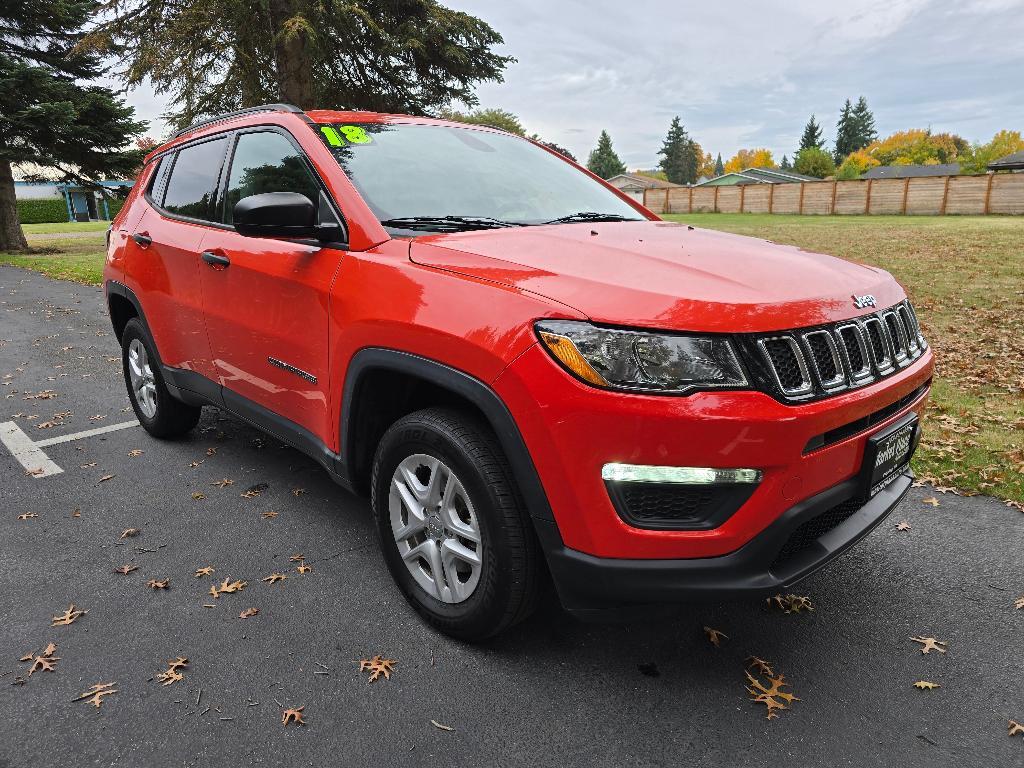 used 2018 Jeep Compass car, priced at $14,881