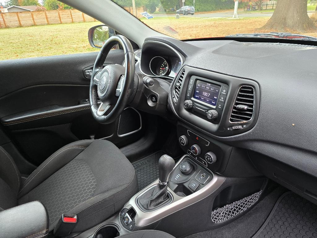 used 2018 Jeep Compass car, priced at $14,881