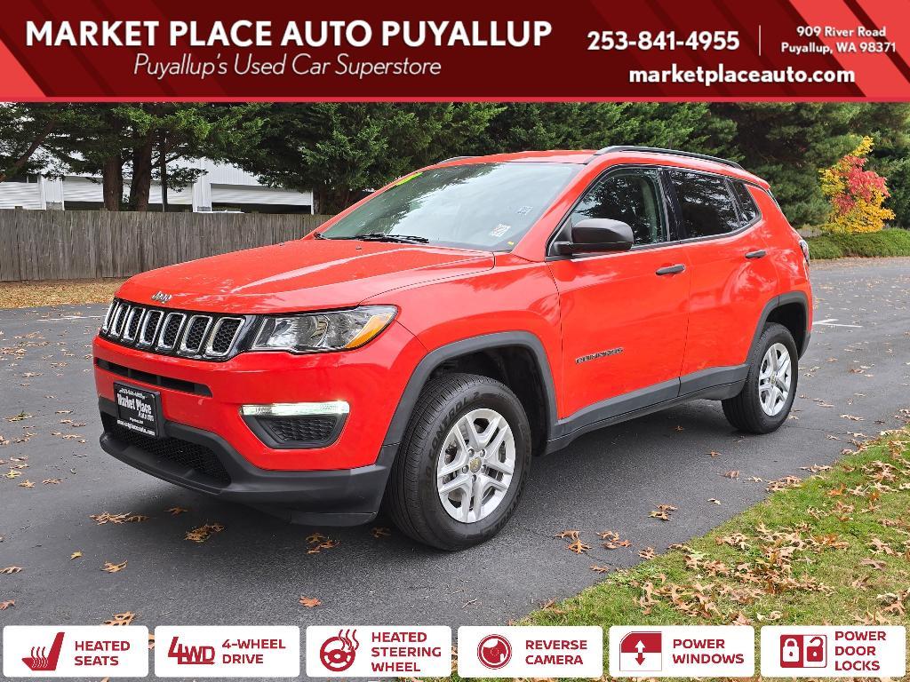 used 2018 Jeep Compass car, priced at $14,881