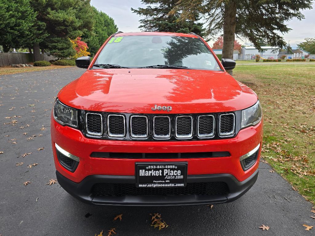 used 2018 Jeep Compass car, priced at $14,881