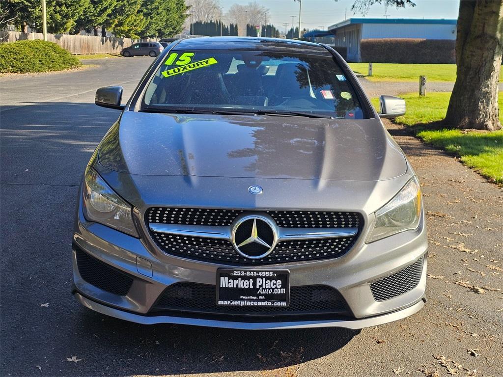 used 2015 Mercedes-Benz CLA-Class car, priced at $12,881