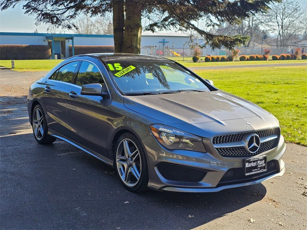 used 2015 Mercedes-Benz CLA-Class car, priced at $12,881