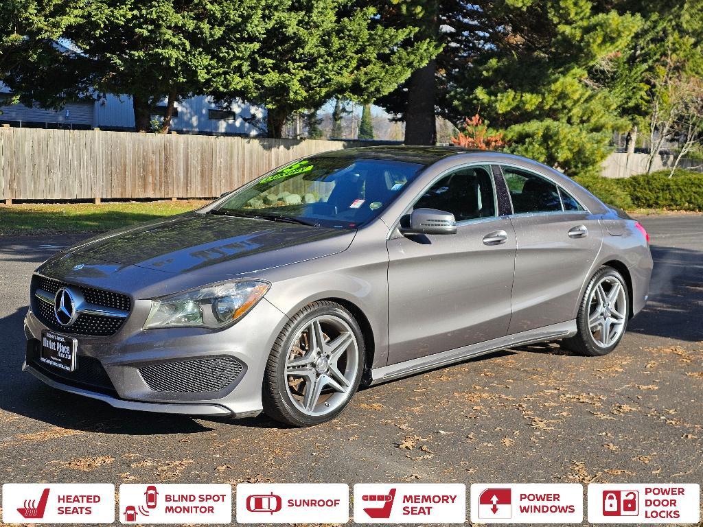 used 2015 Mercedes-Benz CLA-Class car, priced at $12,881