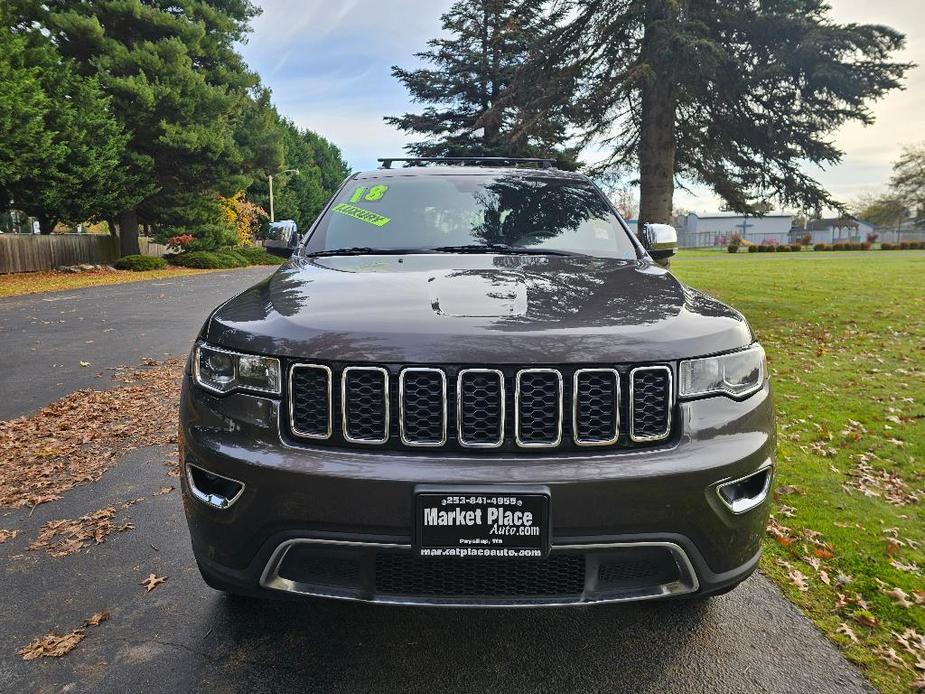 used 2018 Jeep Grand Cherokee car, priced at $17,881