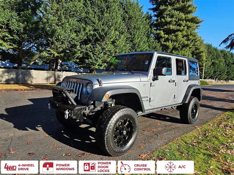 used 2018 Jeep Wrangler JK Unlimited car, priced at $23,881