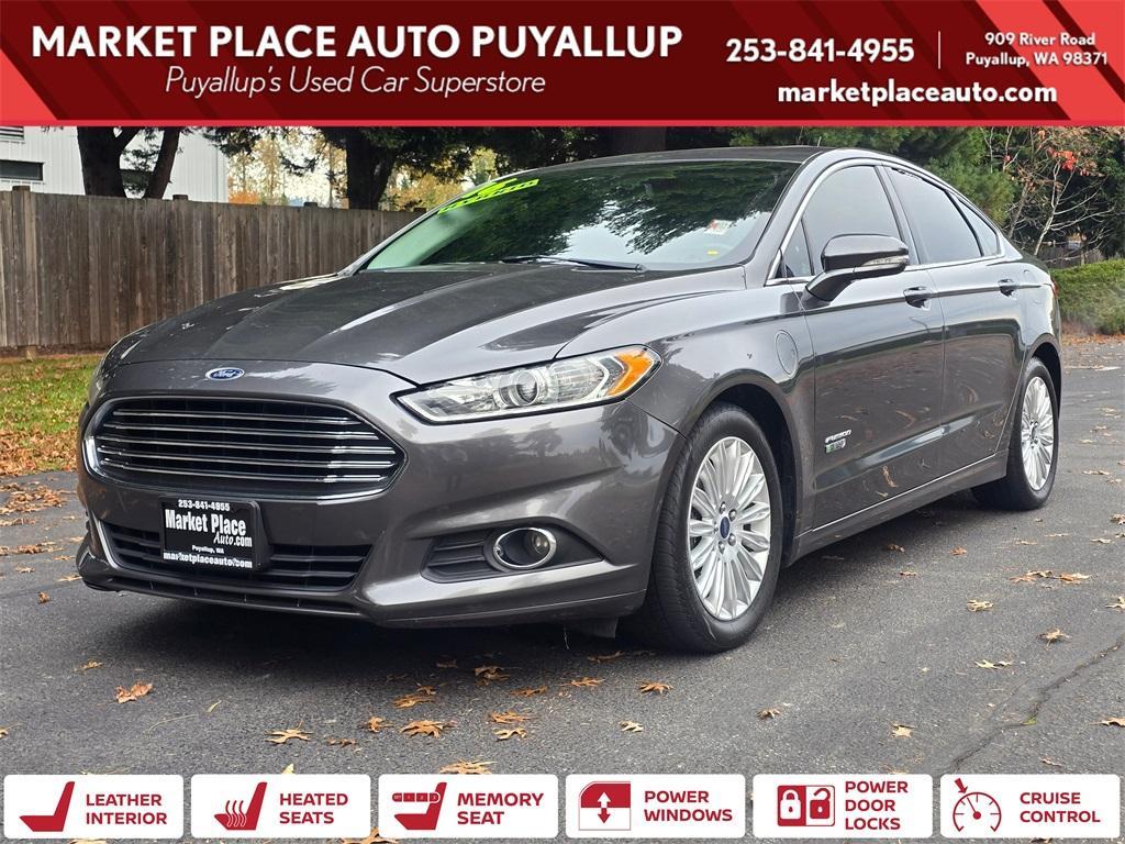 used 2016 Ford Fusion Energi car, priced at $10,881