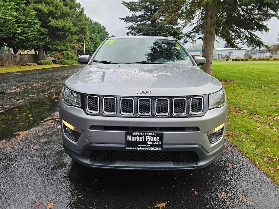 used 2018 Jeep Compass car, priced at $15,881