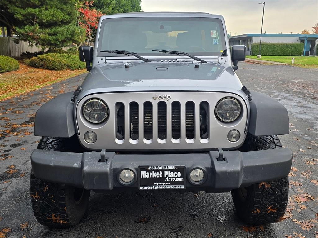 used 2016 Jeep Wrangler Unlimited car, priced at $18,881