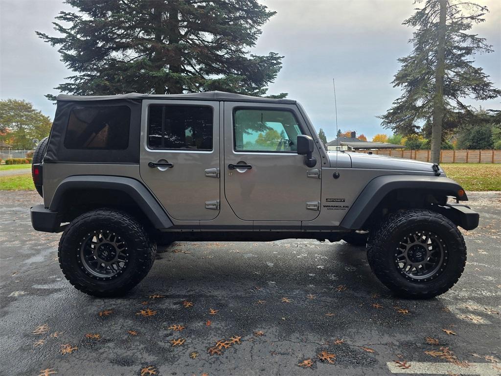 used 2016 Jeep Wrangler Unlimited car, priced at $18,881