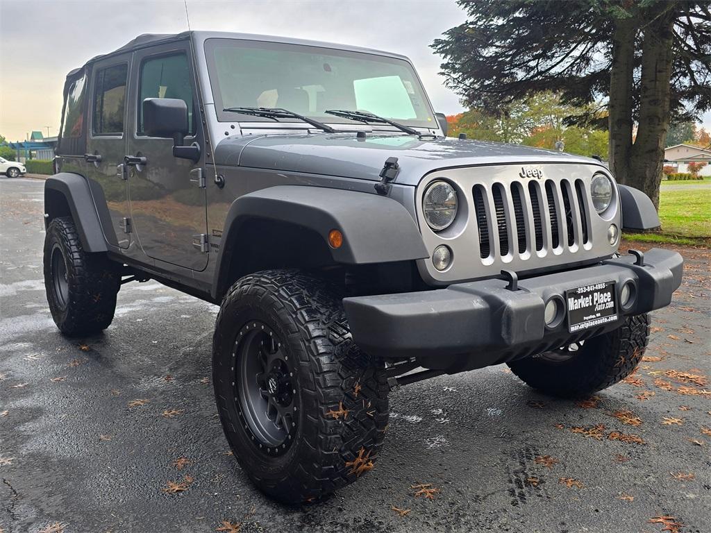 used 2016 Jeep Wrangler Unlimited car, priced at $18,881