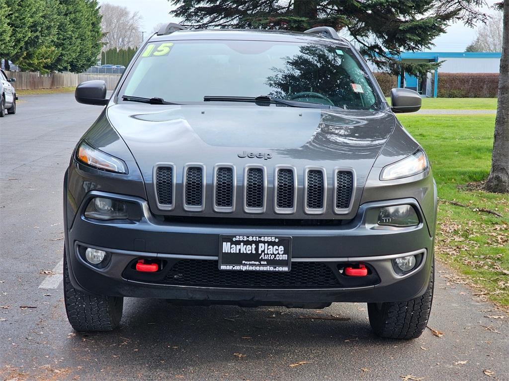 used 2015 Jeep Cherokee car, priced at $13,881