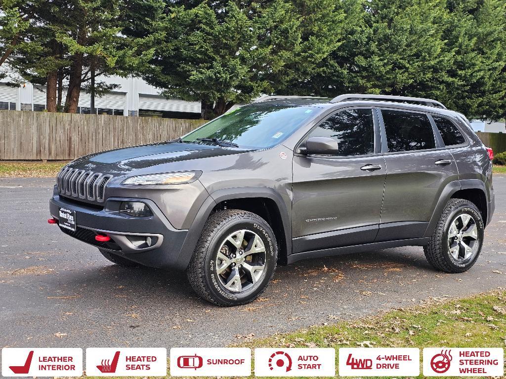 used 2015 Jeep Cherokee car, priced at $13,881