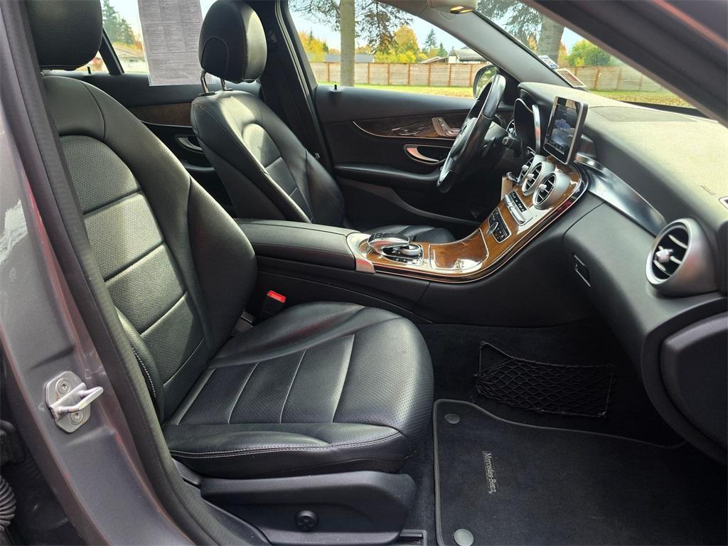 used 2015 Mercedes-Benz C-Class car, priced at $12,881