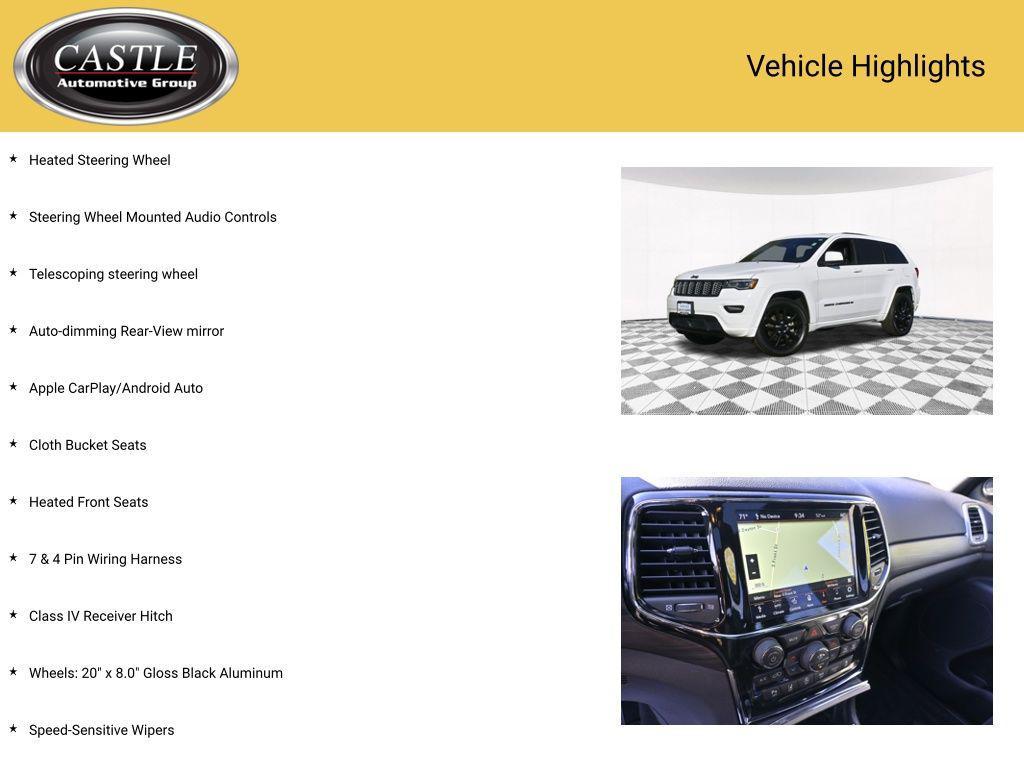 used 2022 Jeep Grand Cherokee car, priced at $26,792