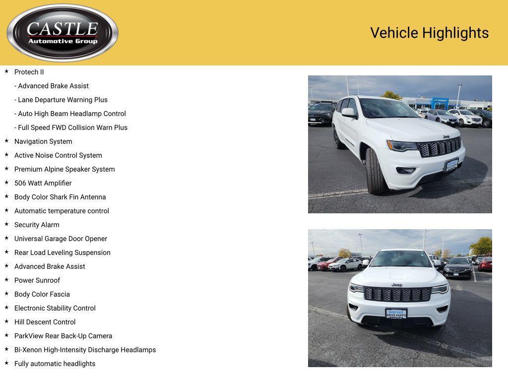 used 2022 Jeep Grand Cherokee car, priced at $27,999