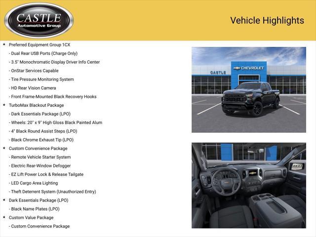 new 2025 Chevrolet Silverado 1500 car, priced at $43,255