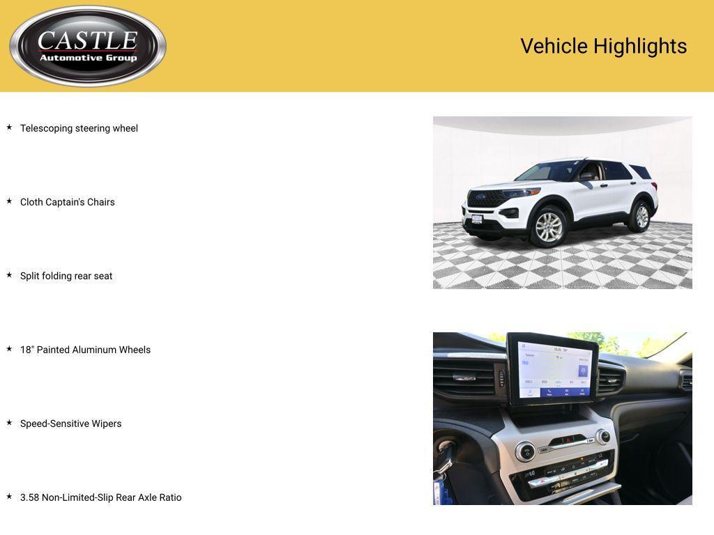 used 2021 Ford Explorer car, priced at $24,337