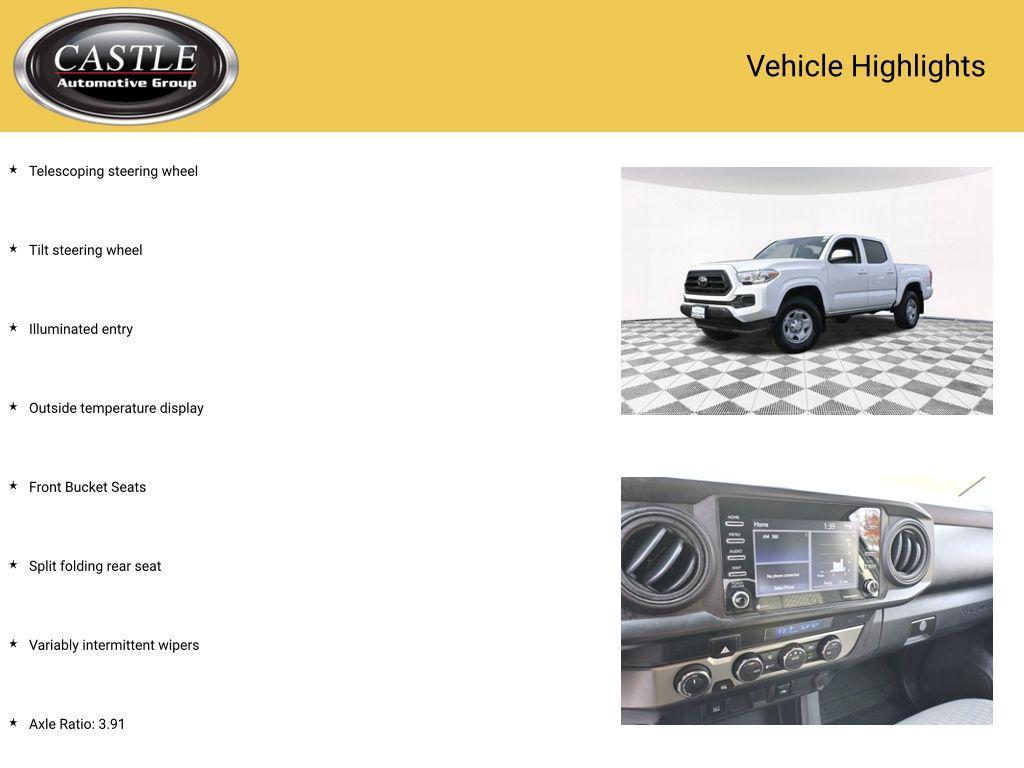 used 2022 Toyota Tacoma car, priced at $31,977