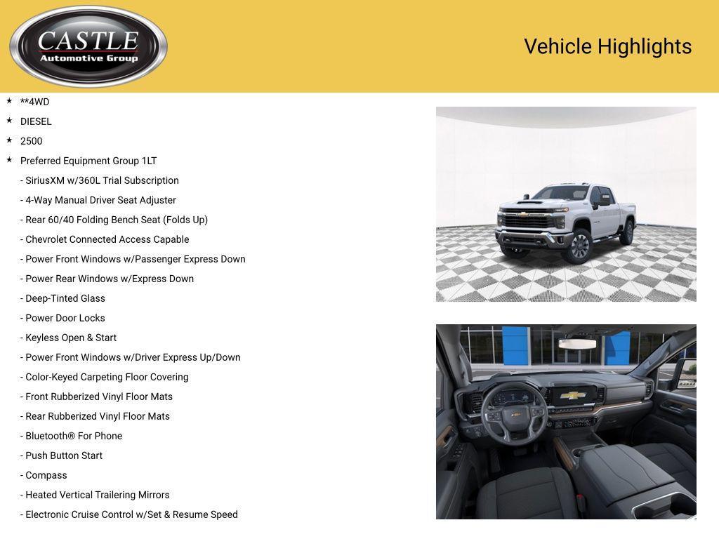 new 2025 Chevrolet Silverado 2500 car, priced at $72,274