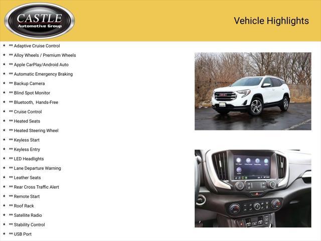 used 2021 GMC Terrain car, priced at $23,851
