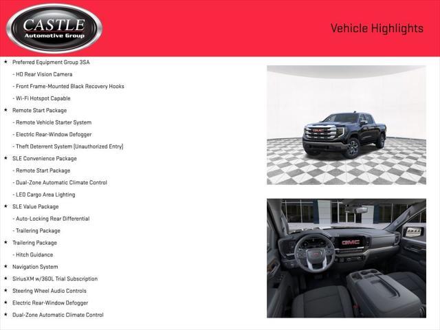 new 2025 GMC Sierra 1500 car, priced at $48,990