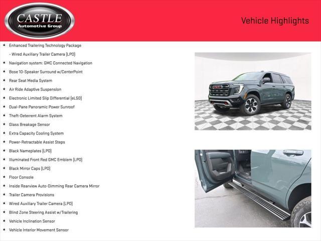 new 2025 GMC Yukon car, priced at $91,775