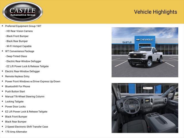 new 2025 Chevrolet Silverado 3500 car, priced at $50,122
