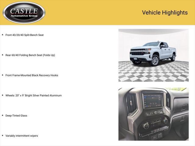 used 2020 Chevrolet Silverado 1500 car, priced at $31,999