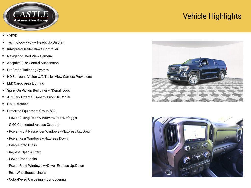 used 2021 GMC Sierra 1500 car, priced at $36,982