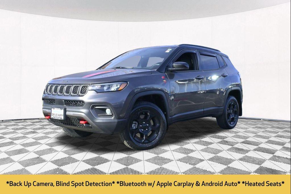 used 2023 Jeep Compass car, priced at $23,999